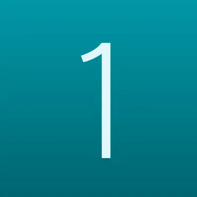 1С Интерес, сеть мультимедийных магазинов, лого-визитка