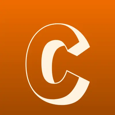 Черная Кость, сеть мужских парикмахерских, лого-визитка