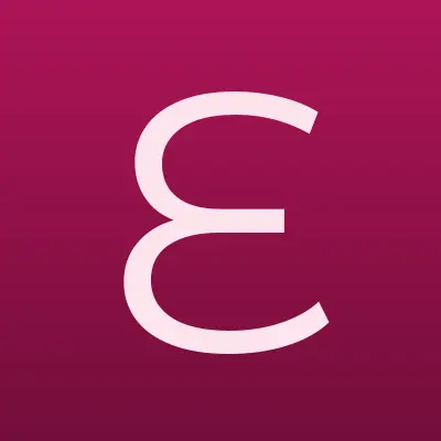 ECCO, сеть магазинов обуви, лого-визитка