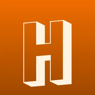 H & M, сеть магазинов одежды, лого-визитка