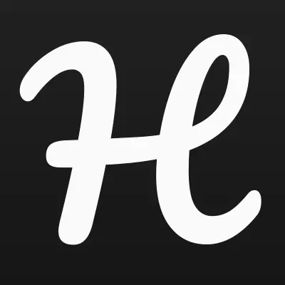 Hendrix Studio, сеть репетиционных баз, лого-визитка