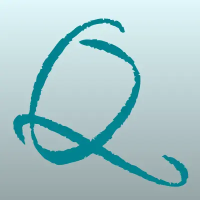 Qiwi, сеть постаматов, лого-визитка
