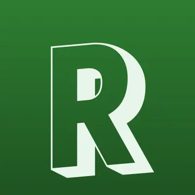 Regus, сеть офисных центров, лого-визитка