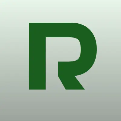 Ru-материал, магазин строительных материалов, лого-визитка