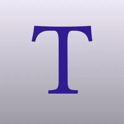 TUI, сеть туристических агентств, лого-визитка