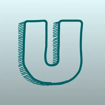 Ubers, производственная компания, лого-визитка