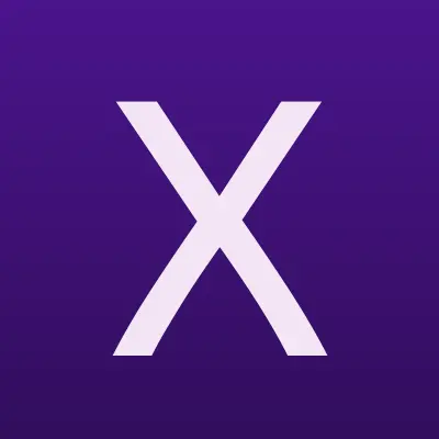 X-Fit, сеть фитнес-клубов, лого-визитка