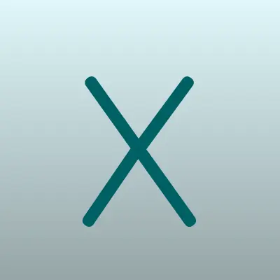 X-Fit, сеть фитнес-клубов, лого-визитка