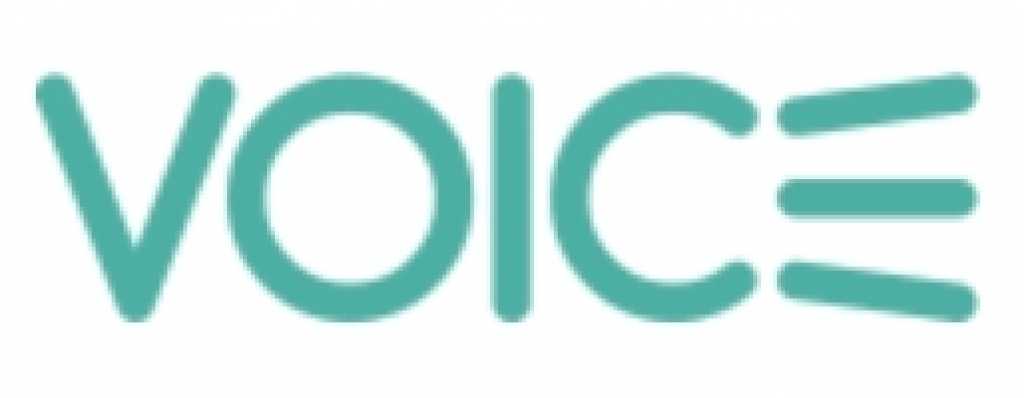Voic. Логотип логопедического центра. Voices фирма.